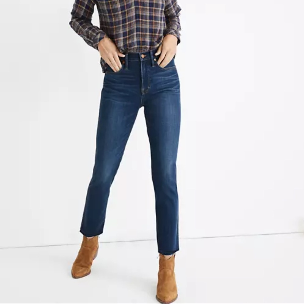 Madewell Tall Stovepipe Jeans